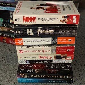 Assorted Fiction Book Collection